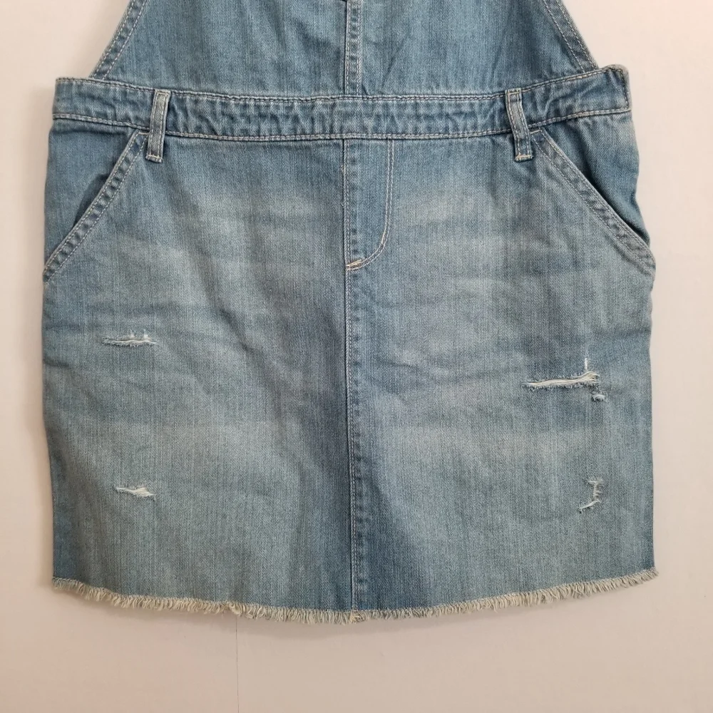NWT The Children's Place Denim Skirtalls Size 14